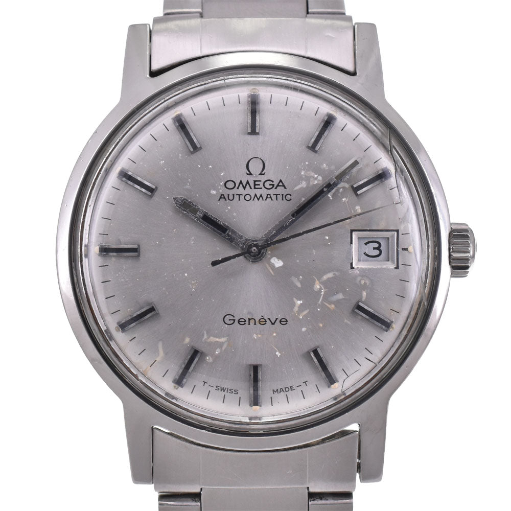 OMEGA Seamaster Ref.166.070 vintage Cal.565 Date Silver Dial Automatic Men's
 Watch A#143092
