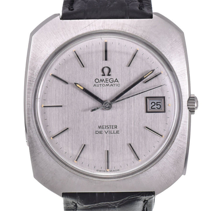 OMEGA Master De Ville TOOL106 vintage Date Silver Dial Automatic Men's
 Watch A#143094