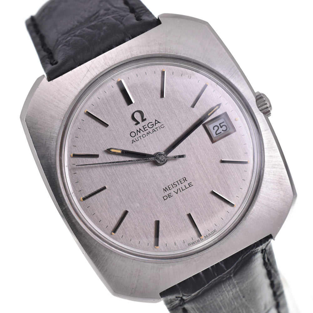 OMEGA Master De Ville TOOL106 vintage Date Silver Dial Automatic Men's
 Watch A#143094