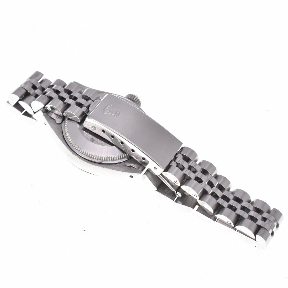 ROLEX Oyster perpetual date 6924 vintage Cal.2030 Silver Dial Automatic Ladies
 Watch N#143096