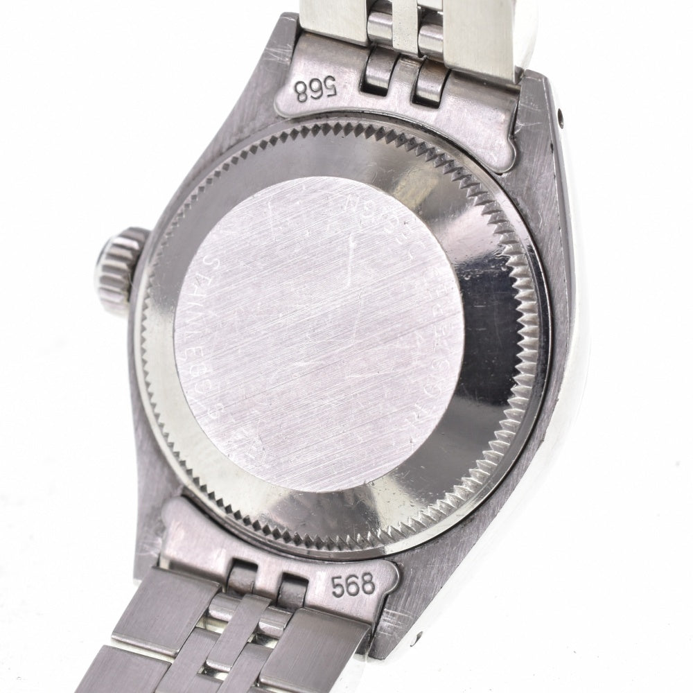 ROLEX Oyster perpetual date 6924 vintage Cal.2030 Silver Dial Automatic Ladies
 Watch N#143096