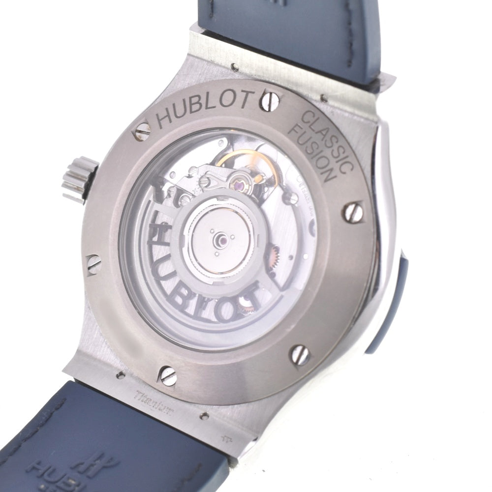 HUBLOT Classic Fusion Titanium 542.NX.7170.RX blue Dial Automatic Men's
 Watch L#143097