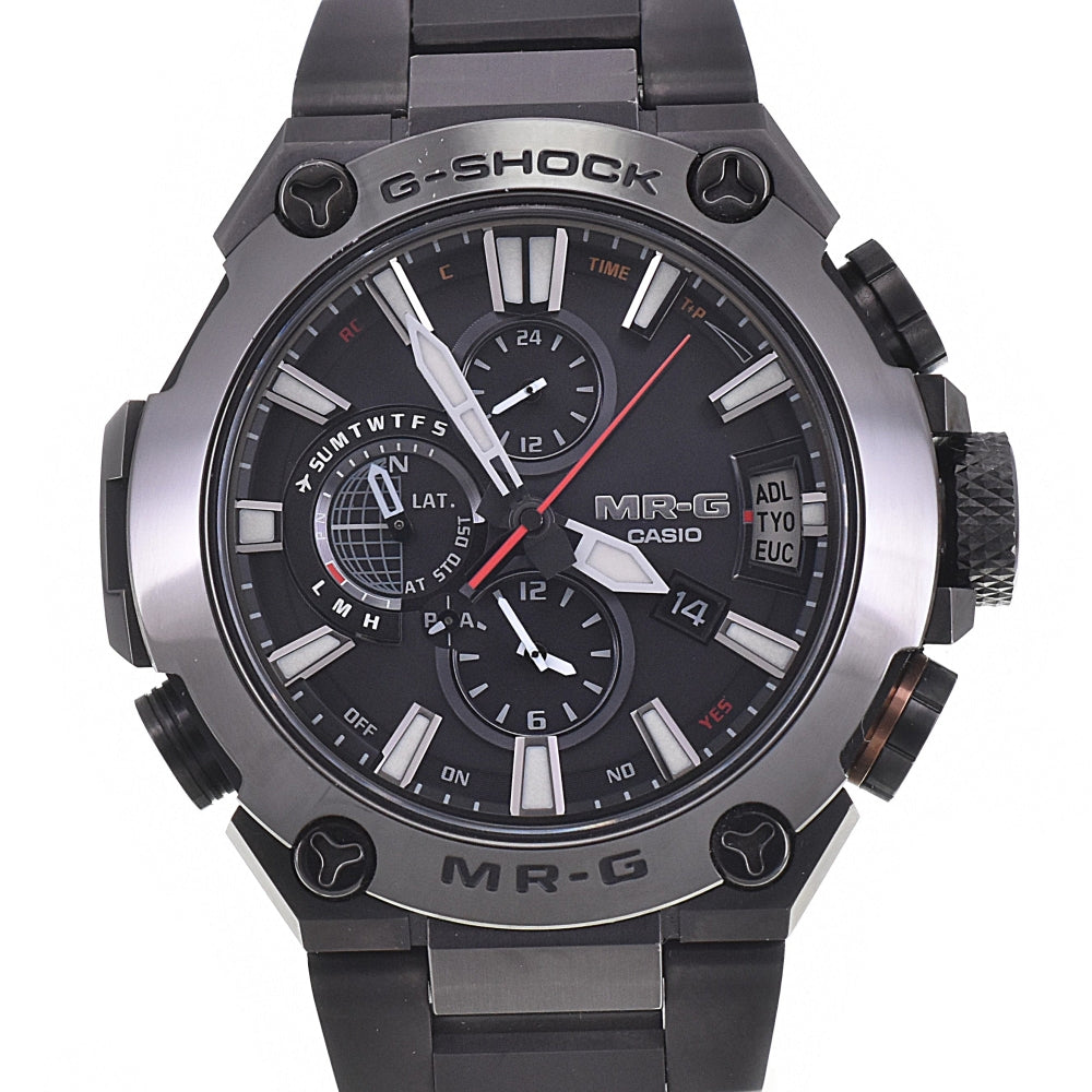 CASIO G-SHOCK MR-G MRG-G2000CB-1AJR black Dial Radio Sync Solar Men's
 Watch M#143098