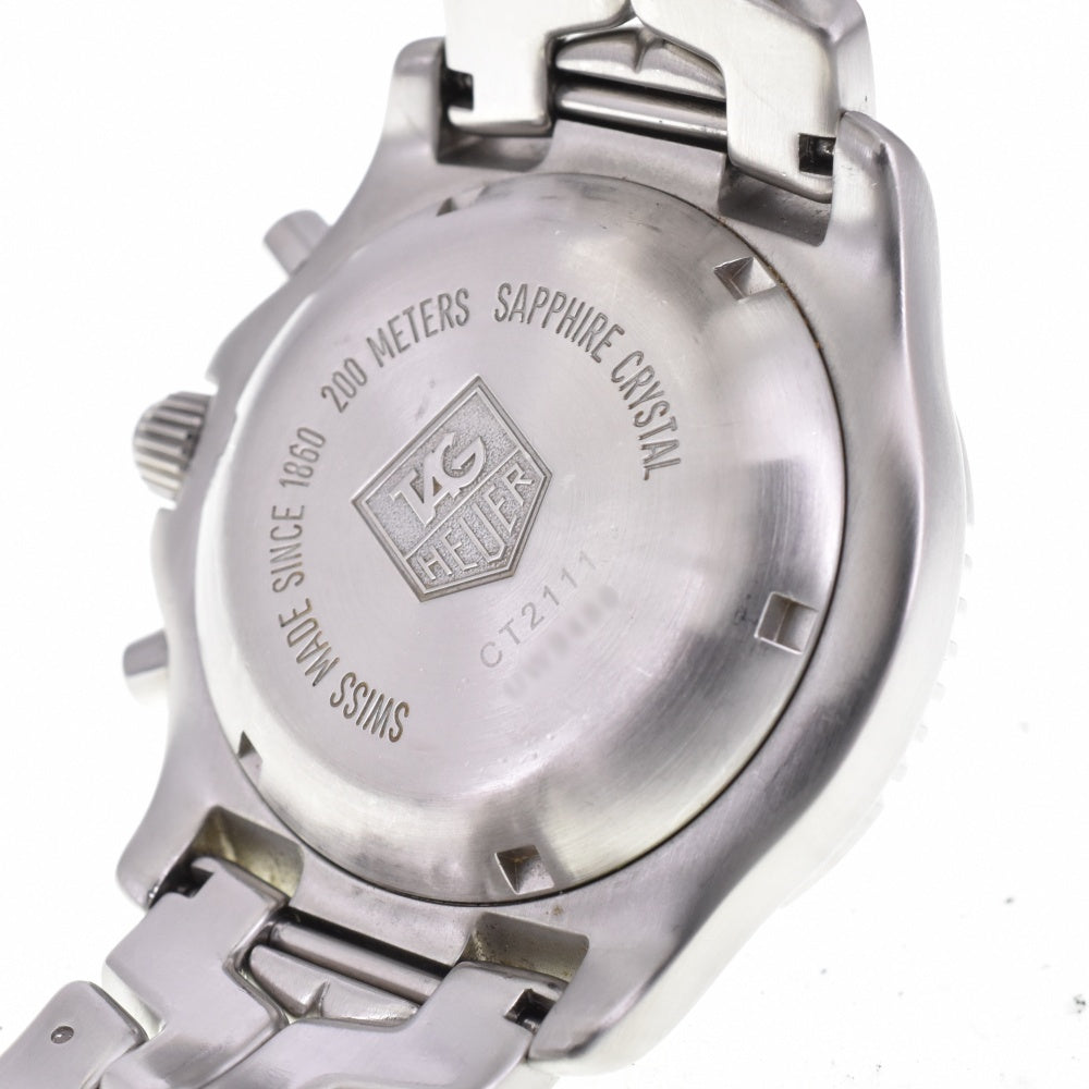 TAG HEUER Link CT2111 Chronograph Date black Dial Automatic Men's
 Watch N#143099