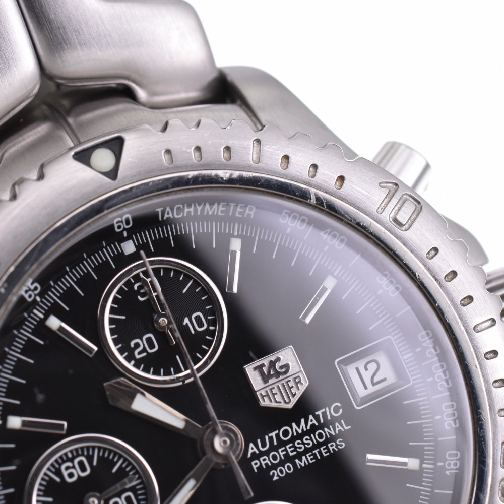 TAG HEUER Link CT2111 Chronograph Date black Dial Automatic Men's
 Watch N#143099