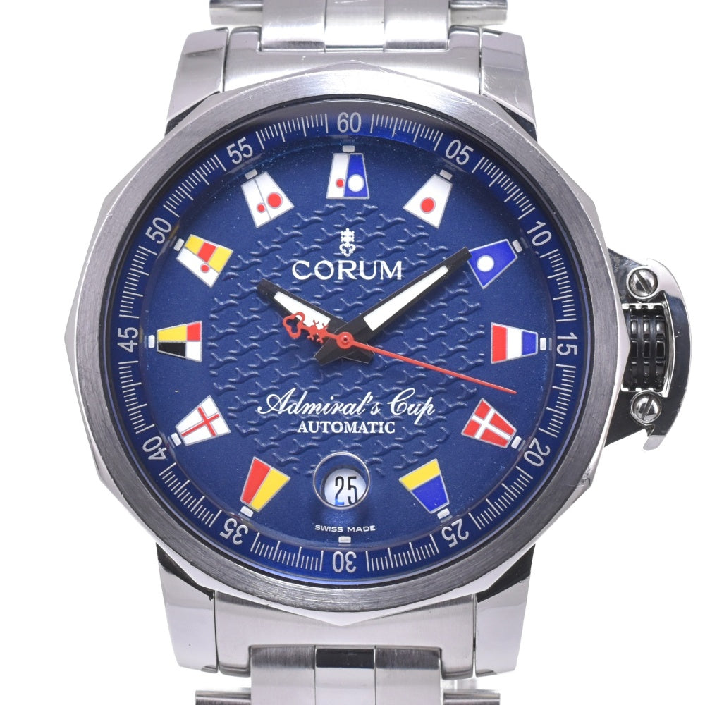 CORUM Admiral's Cup Trophy 41 082.833.20 Date Navy Dial Automatic Men's
 Watch M#143103