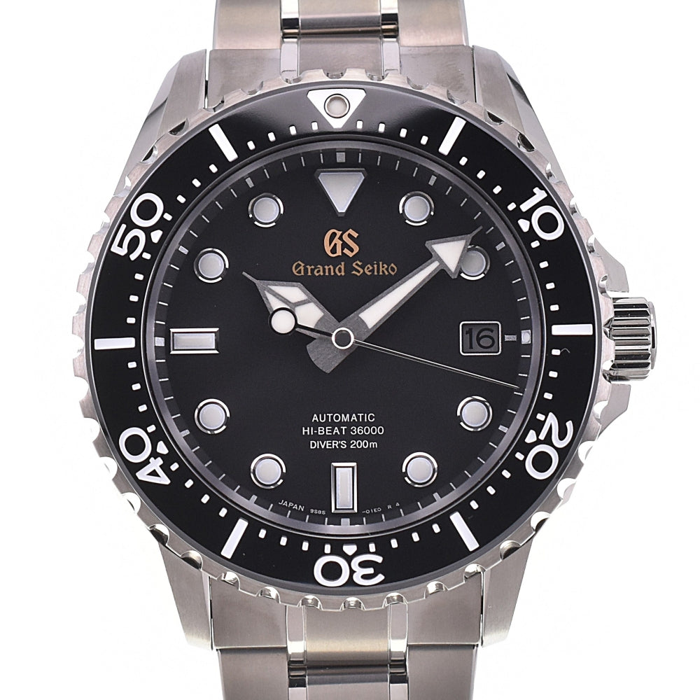 SEIKO GS Sports Collection SBGH291/9S85-01R0 Date black Dial Automatic Men's
 Watch L#143105