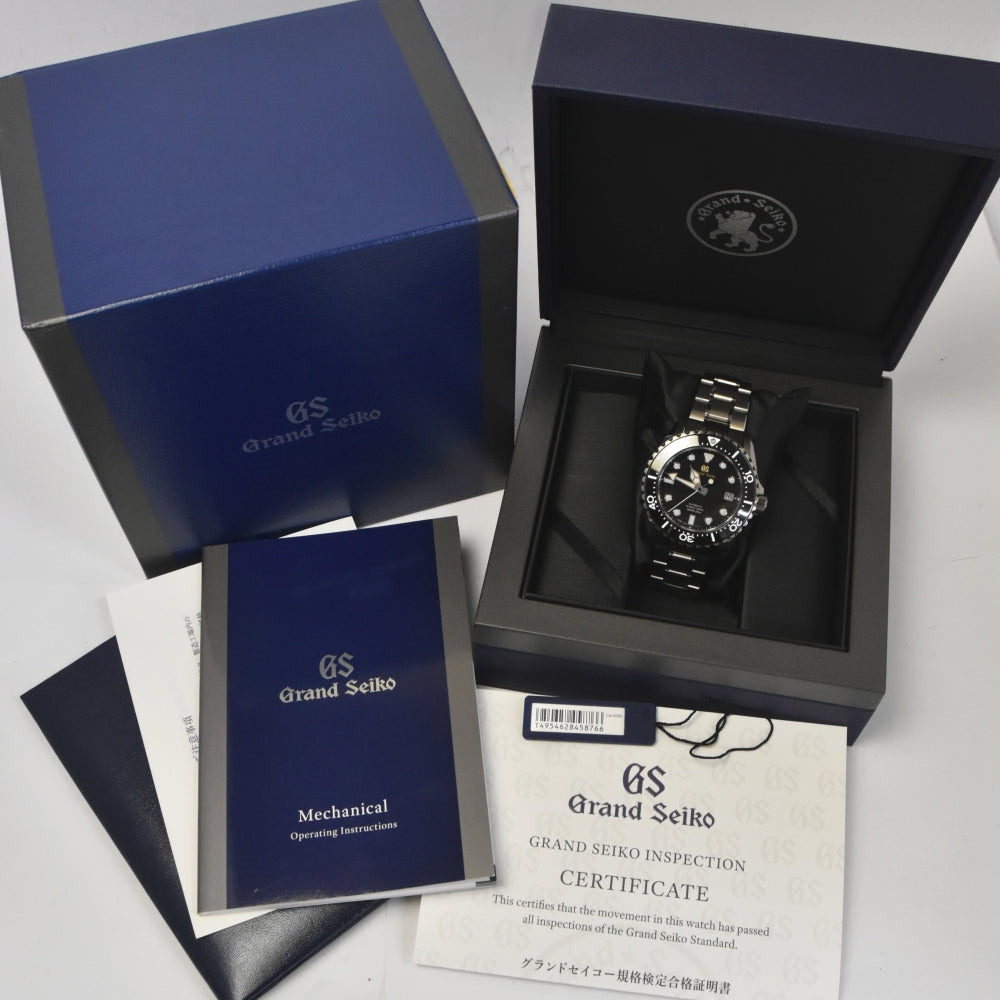 SEIKO GS Sports Collection SBGH291/9S85-01R0 Date black Dial Automatic Men's
 Watch L#143105