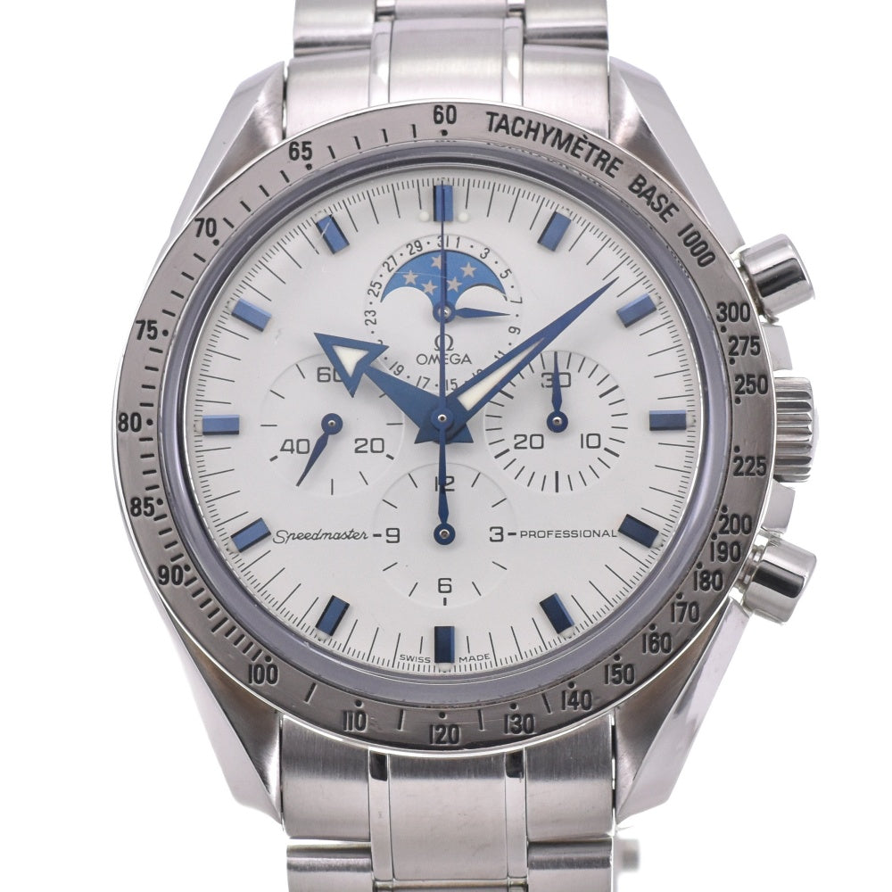OMEGA Speedmaster Professional Moonphase 3575.20 WG Bezel white Dial Hand Winding Men's
 Watch M#143106