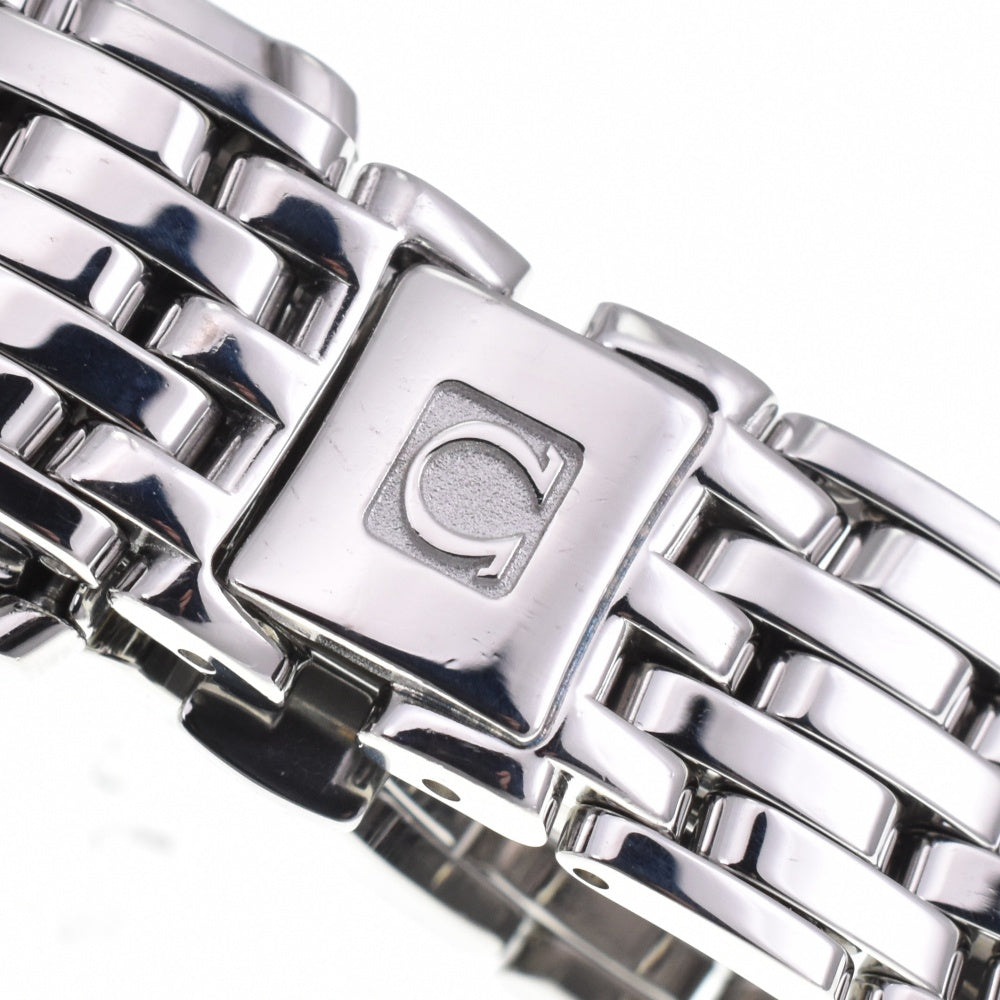 with paper OMEGA De Ville Prestige 424.10.27.60.52.002 6P diamond Silver Dial Quartz Ladies
 Watch N#143107