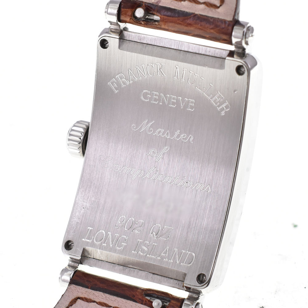 with paper FRANCK MULLER Long Island 902QZ Silver Dial Quartz Ladies
 Watch R#143109