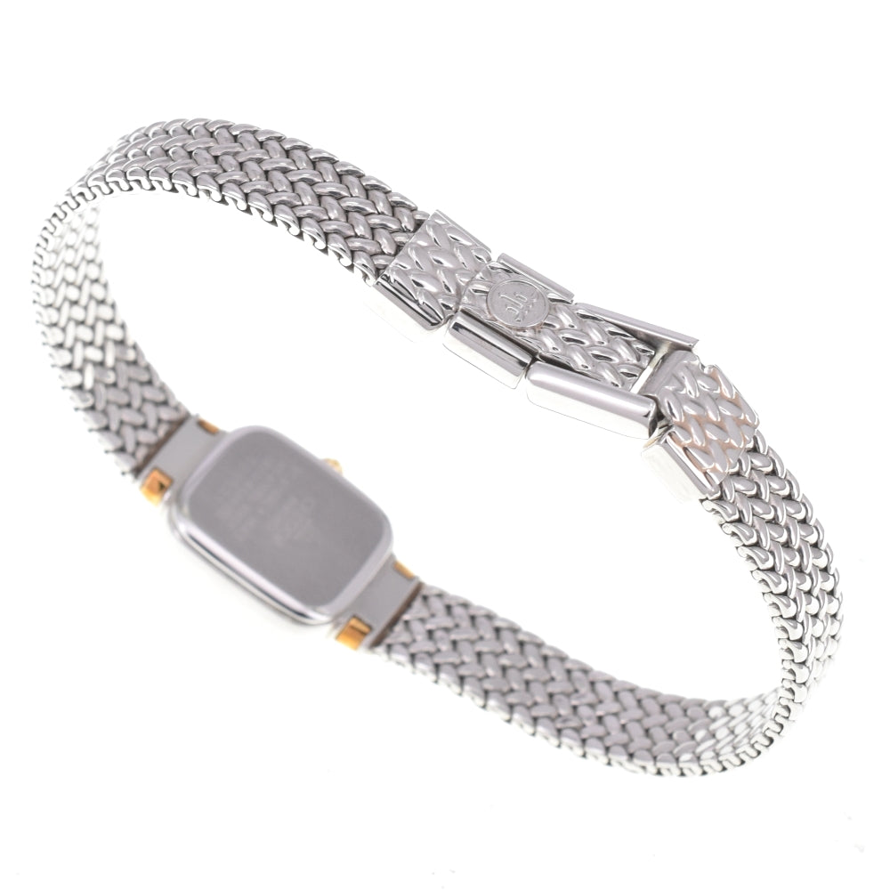 SEIKO CREDOR 1E70-5130 Diamond rug Silver Dial Quartz Ladies
 Watch N#143110