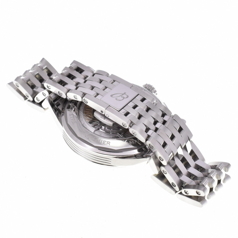 with paper BREITLING Premier B01 AB0145 Chronograph Date Silver Dial Automatic Men's
 Watch N#143113