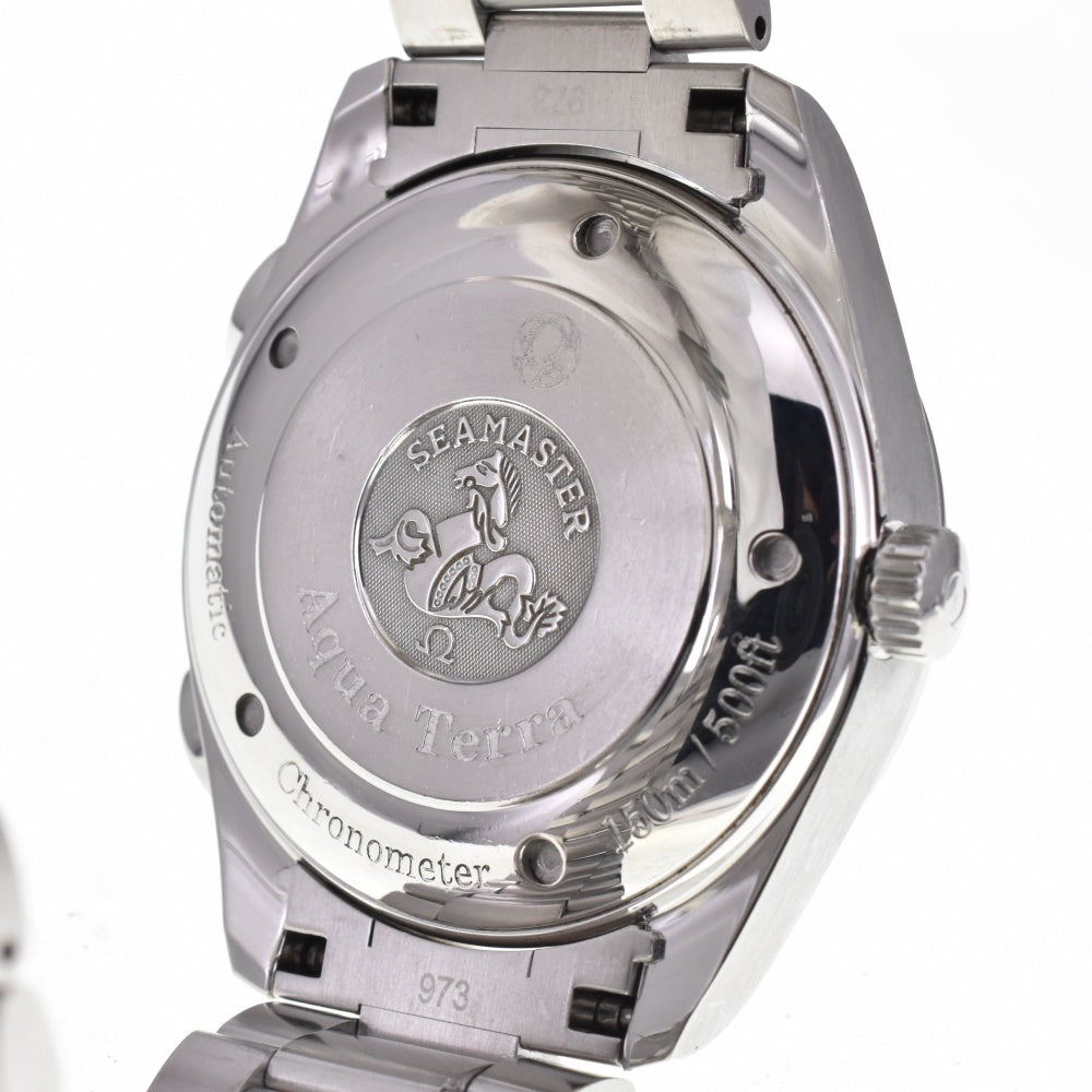 OMEGA SeamasterAqua Terra NZL-32 2513.30 Chronograph Silver / Black Dial Automatic Men's
 Watch M#143114