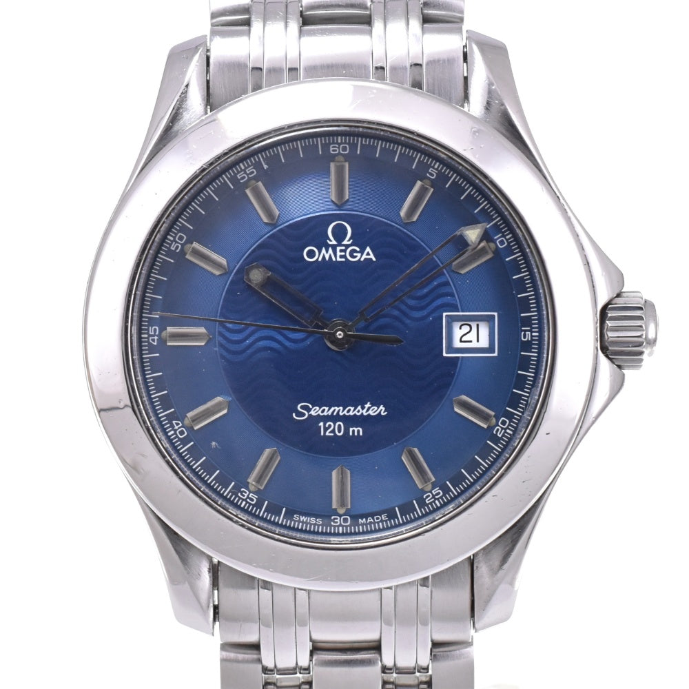 OMEGA Seamaster 120M 2511.81 Date blue Dial Quartz Men's
 Watch N#143118