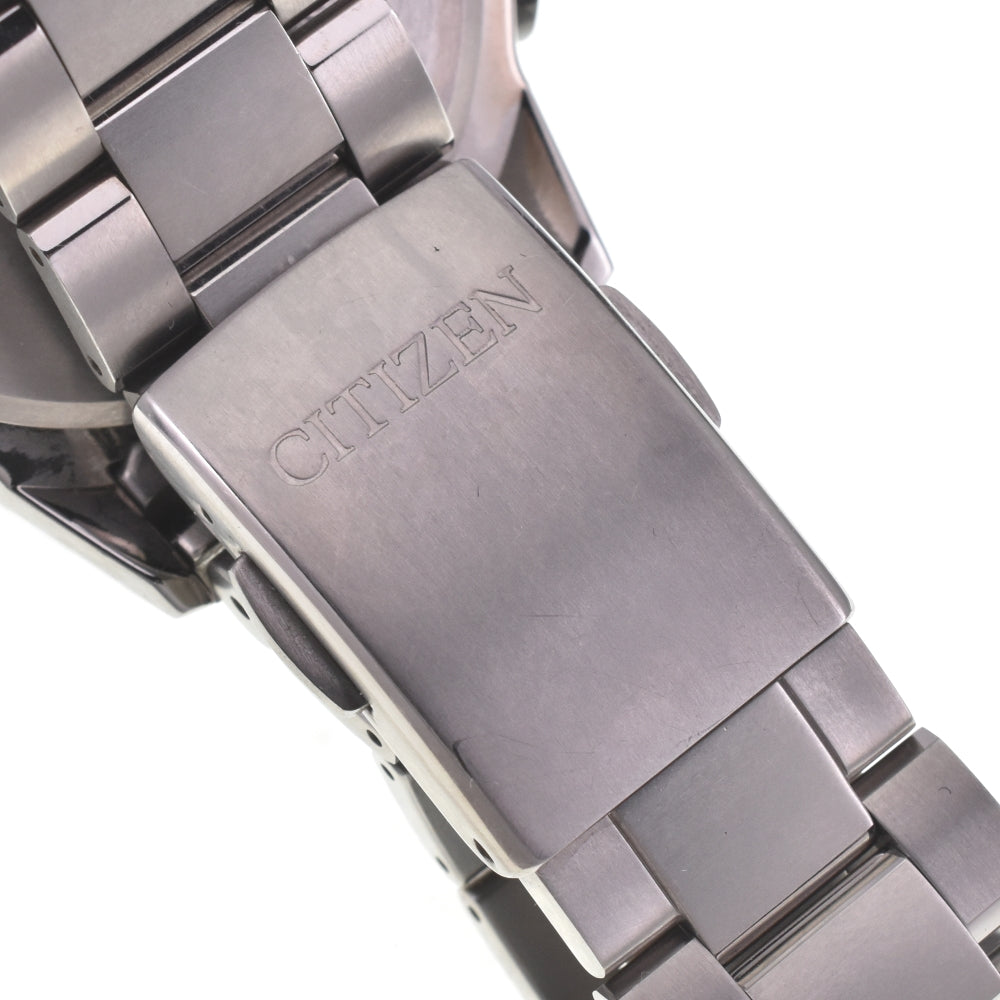 CITIZEN Atessa AT9025-55E Eco Drive Titanium black Dial Radio Sync Solar Men's
 Watch L#143119