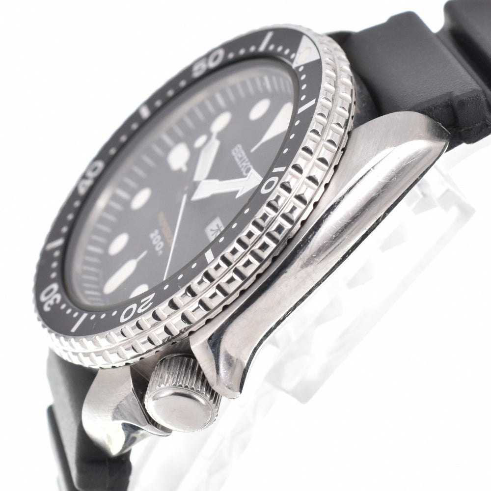 SEIKO Divers Professional 200 m 7C43-7010 black Dial Quartz Men's
 Watch L#143120