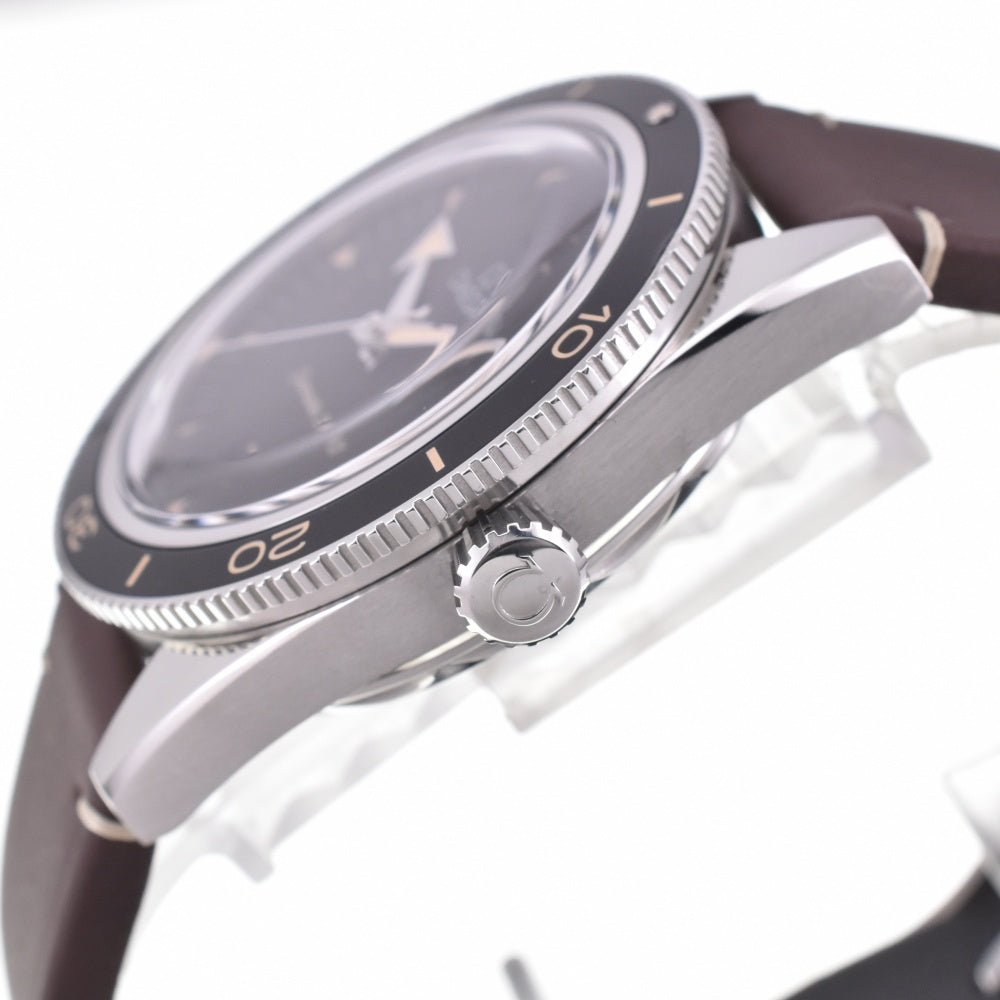 with paper OMEGA Seamaster 300 Co-Axial Master Chronometer 234.32.41.21.01.001 black Dial Automatic Men's
 Watch M#143121