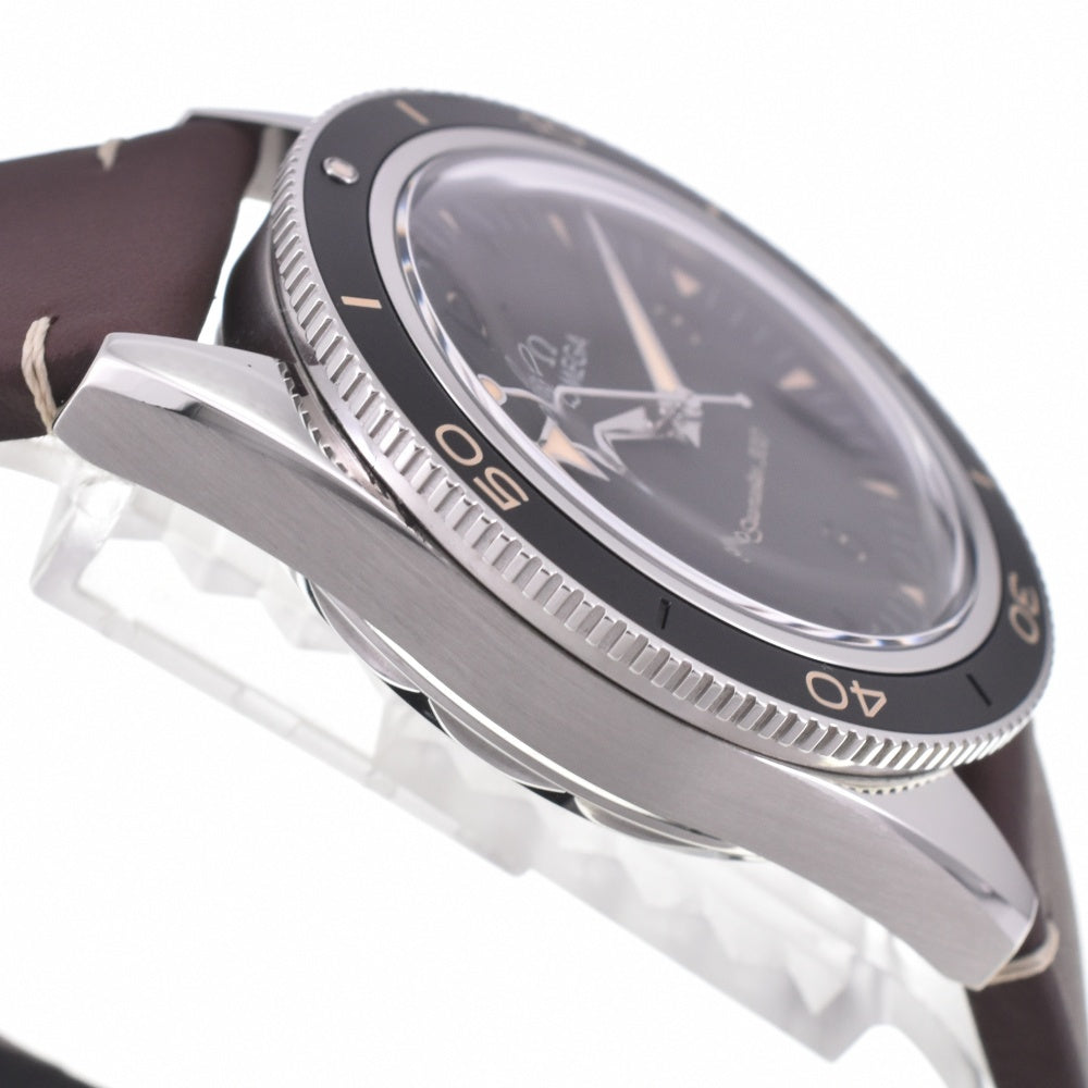 with paper OMEGA Seamaster 300 Co-Axial Master Chronometer 234.32.41.21.01.001 black Dial Automatic Men's
 Watch M#143121