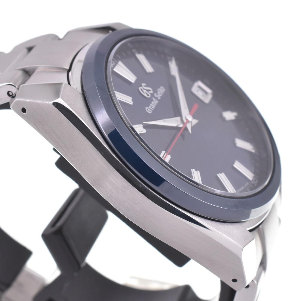 SEIKO GS Grand Seiko SBGP015/9F85-0AB0 60th Anniversary Limited to 2000 blue Dial Quartz Men's
 Watch L#143122