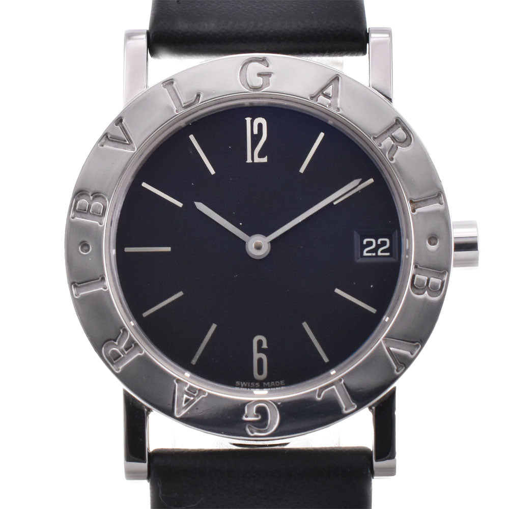 with paper BVLGARI Bvlgari Bvlgari BB30SLD black Dial Quartz Unisex
 Watch A#143125