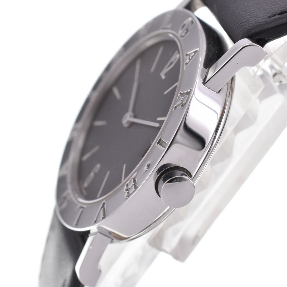 with paper BVLGARI Bvlgari Bvlgari BB30SLD black Dial Quartz Unisex
 Watch A#143125