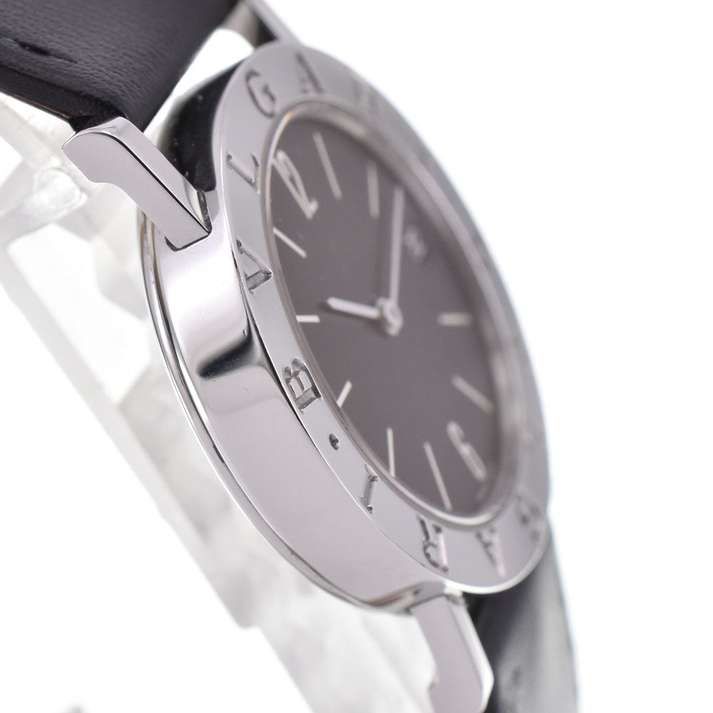 with paper BVLGARI Bvlgari Bvlgari BB30SLD black Dial Quartz Unisex
 Watch A#143125