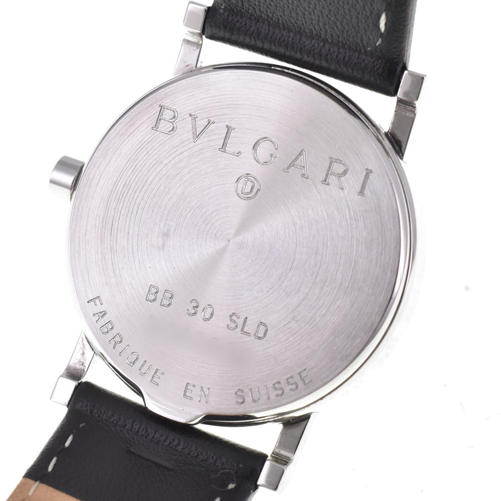with paper BVLGARI Bvlgari Bvlgari BB30SLD black Dial Quartz Unisex
 Watch A#143125