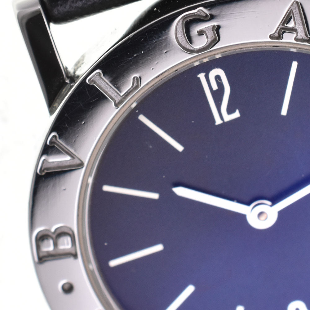 with paper BVLGARI Bvlgari Bvlgari BB30SLD black Dial Quartz Unisex
 Watch A#143125