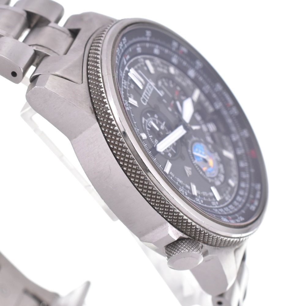 with paper CITIZEN Promaster SKY series H610-T019382 Blue Impulse Limited Edition Eco Drive black Dial Radio Sync Solar Men's
 Watch L#143128