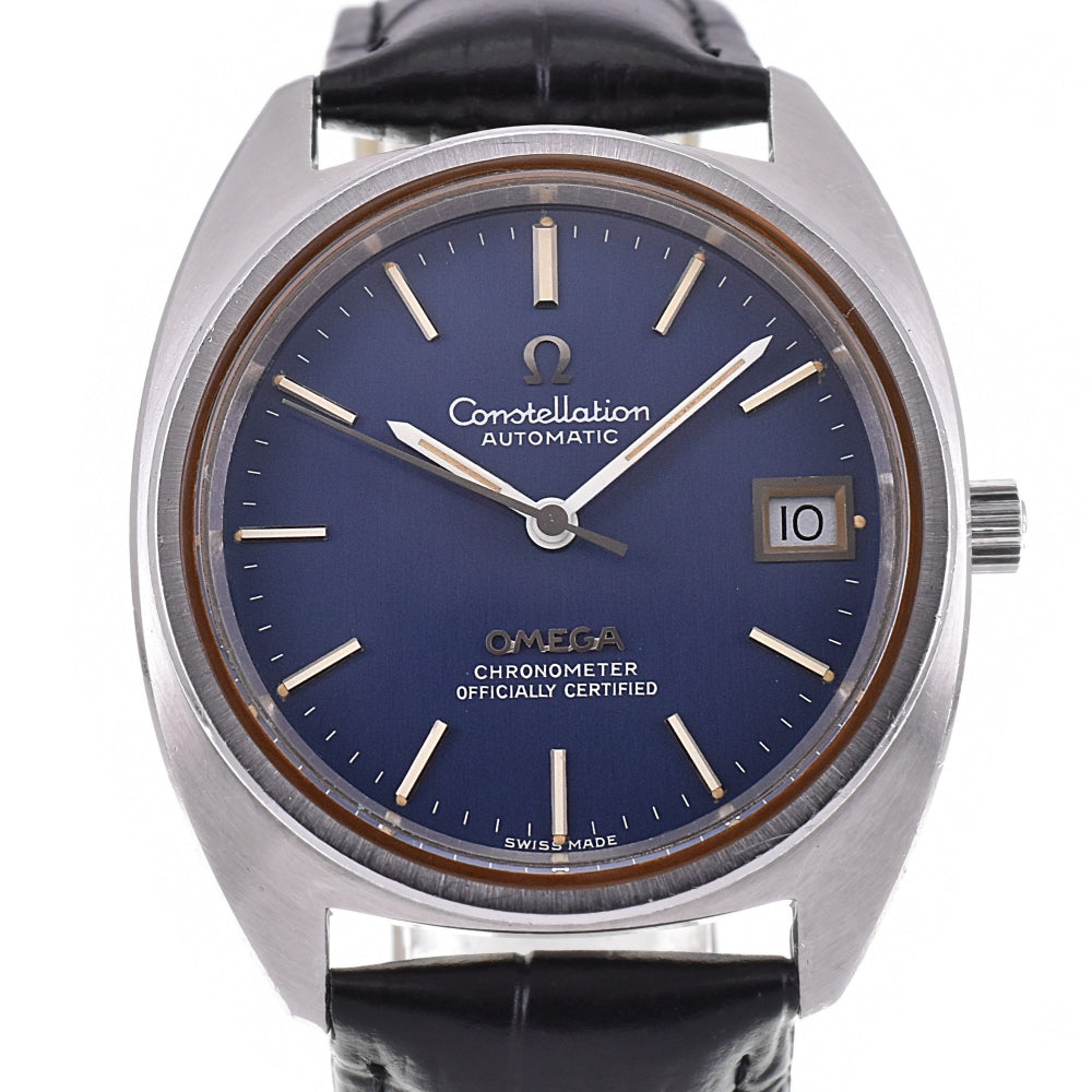 OMEGA Constellation 168.0056 vintage Cal.1011 Chronometer blue Dial Automatic Men's
 Watch N#143133