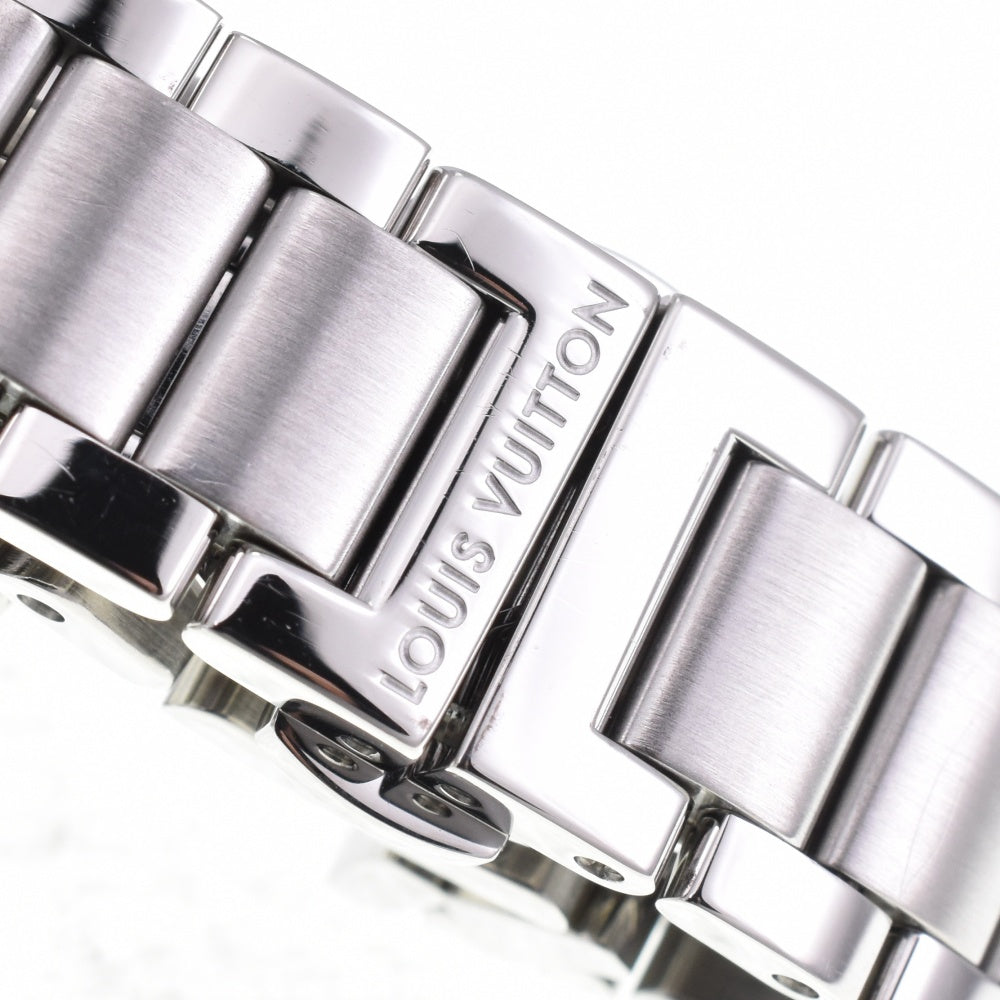 LOUIS VUITTON Tambour Q121K Monogram Silver Dial Quartz Ladies
 Watch N#143134