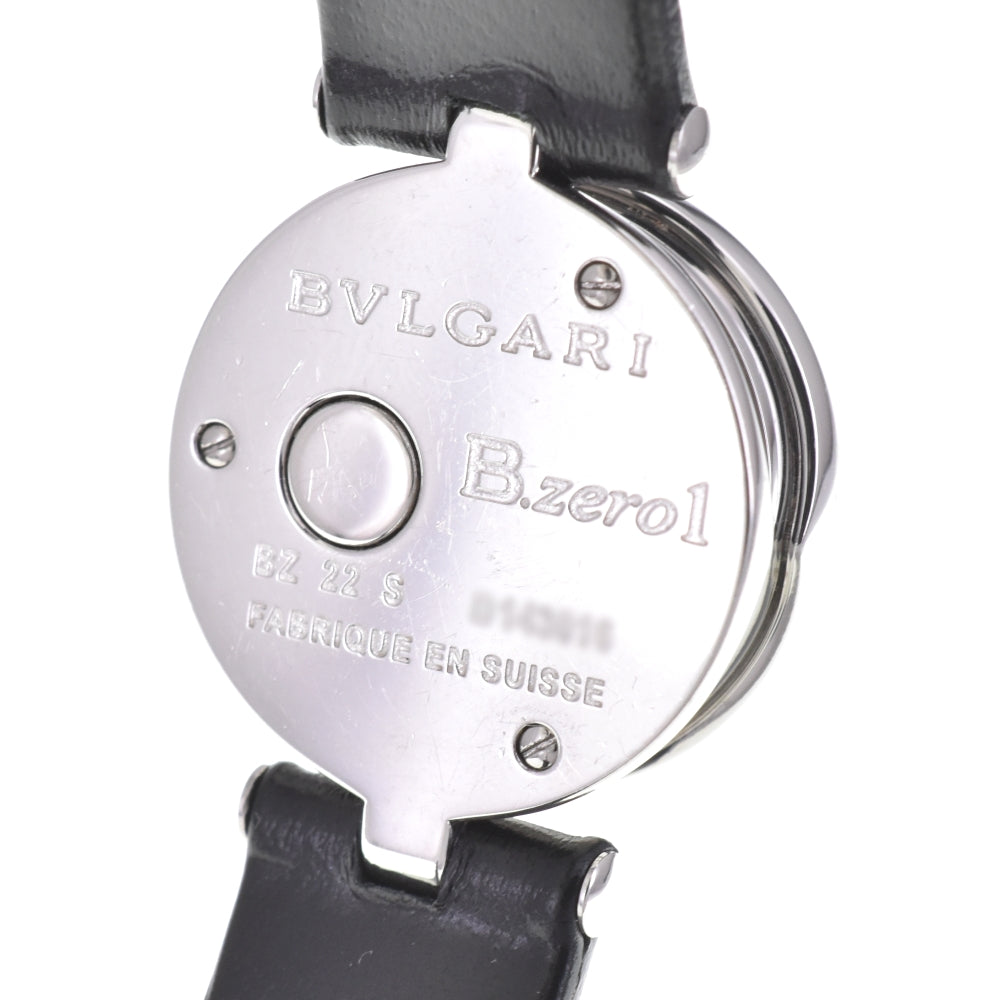 BVLGARI B.zero1 BZ22S Stainless Steel black Dial Quartz Ladies
 Watch N#143135
