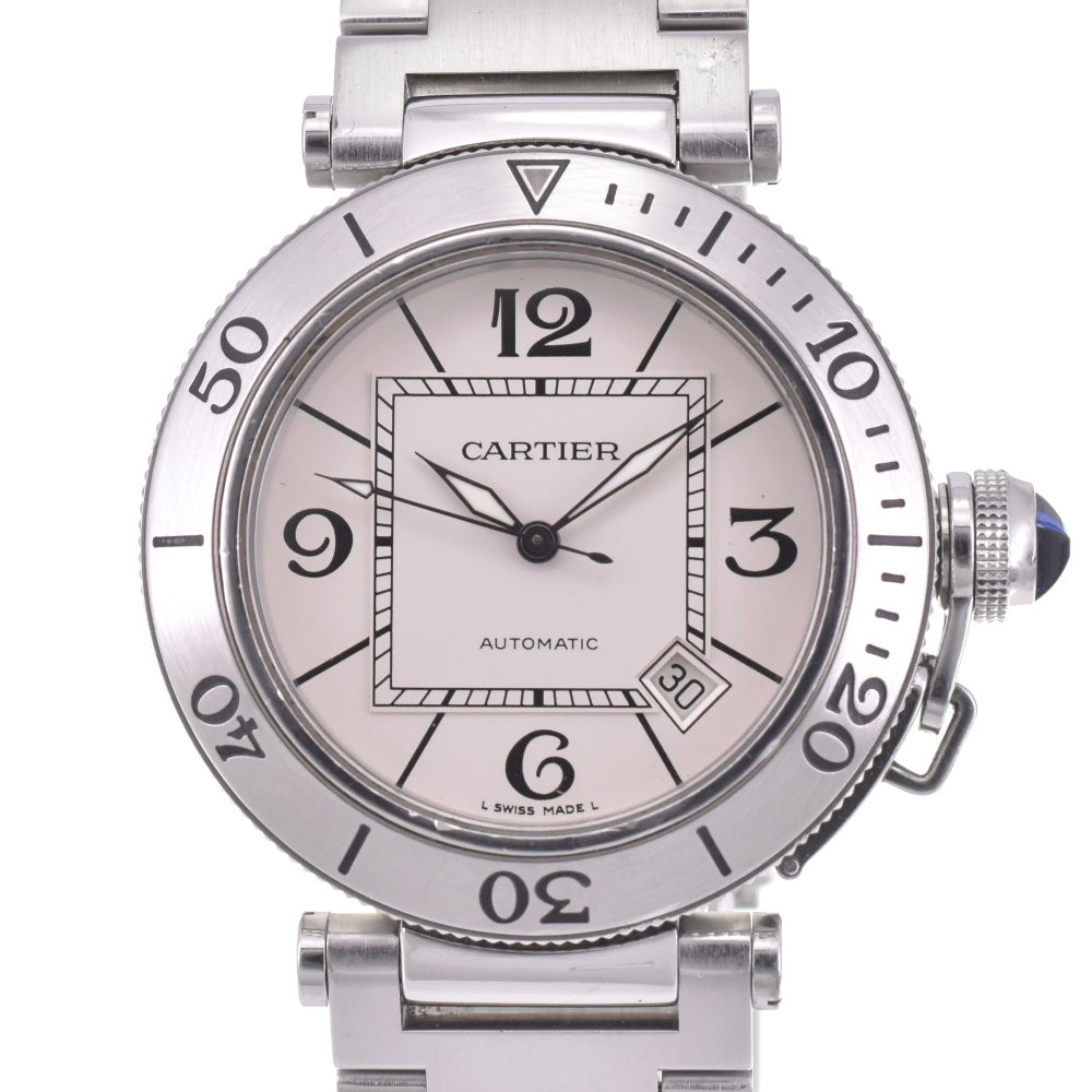 CARTIER Pacha Sea timer W31080M7 Silver Dial Automatic Men's
 Watch M#143140