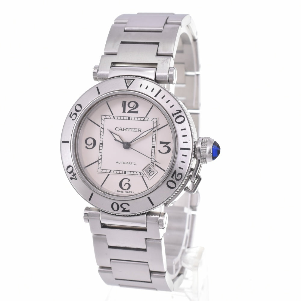 CARTIER Pacha Sea timer W31080M7 Silver Dial Automatic Men's
 Watch M#143140