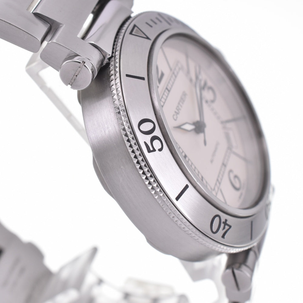 CARTIER Pacha Sea timer W31080M7 Silver Dial Automatic Men's
 Watch M#143140