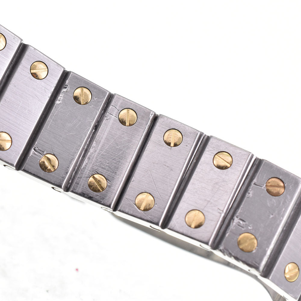 with paper CARTIER Santos Octagon LM 81037288 Stainless Steel/K18YG white Dial Automatic Unisex
 Watch Q#143141