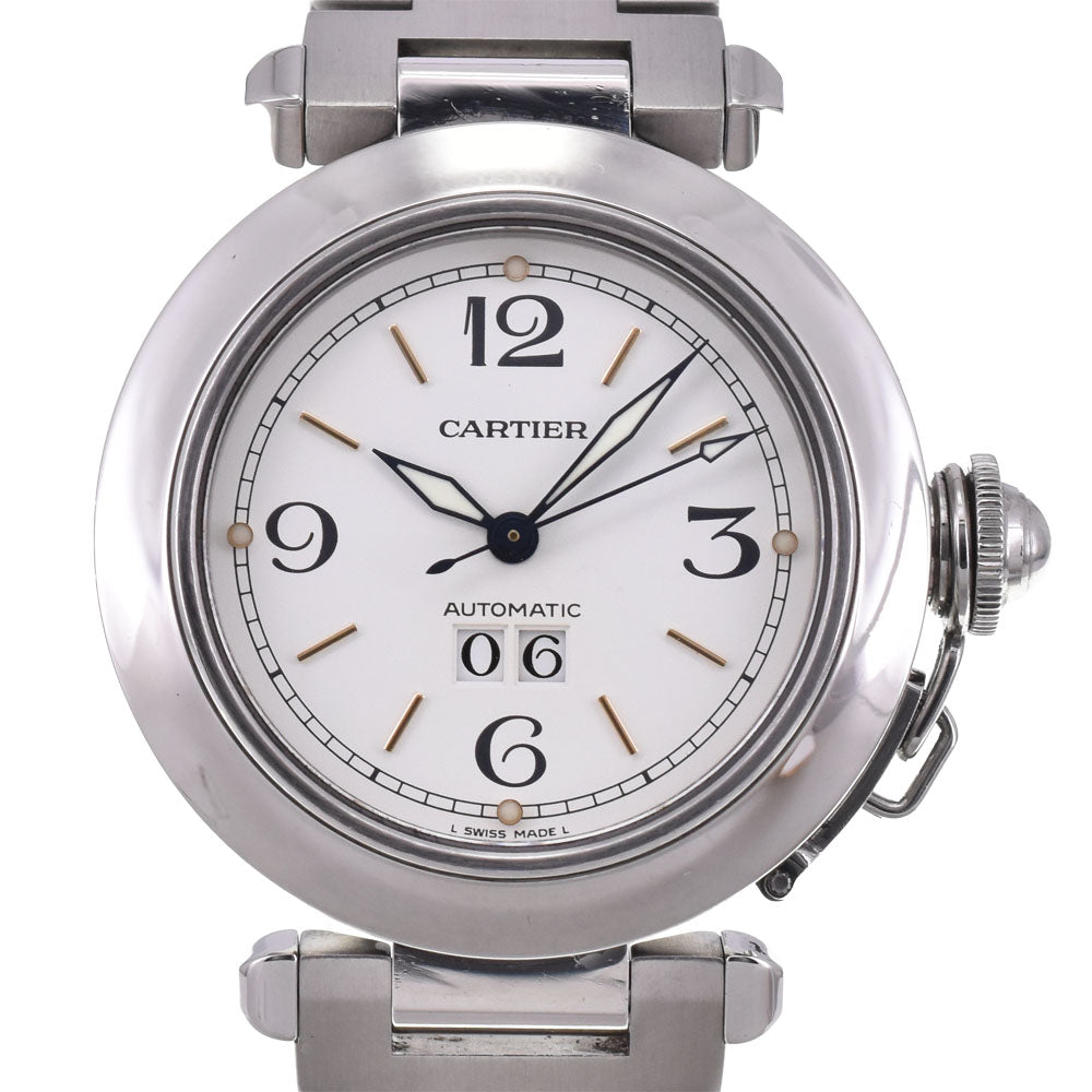 CARTIER Pasha C Big Date W31044M7 white Dial Automatic Unisex
 Watch R#143142