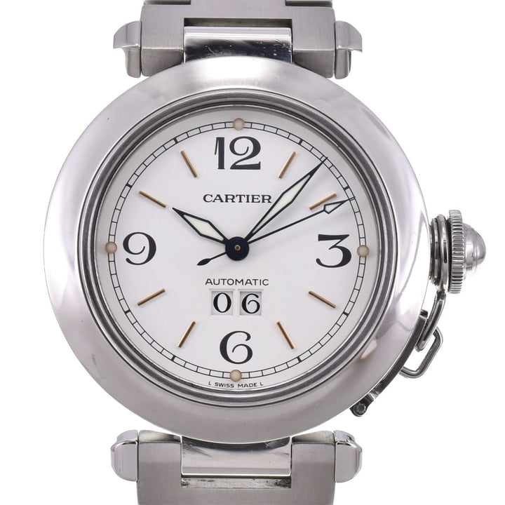 CARTIER Pasha C Big Date W31044M7 white Dial Automatic Unisex
 Watch R#143142