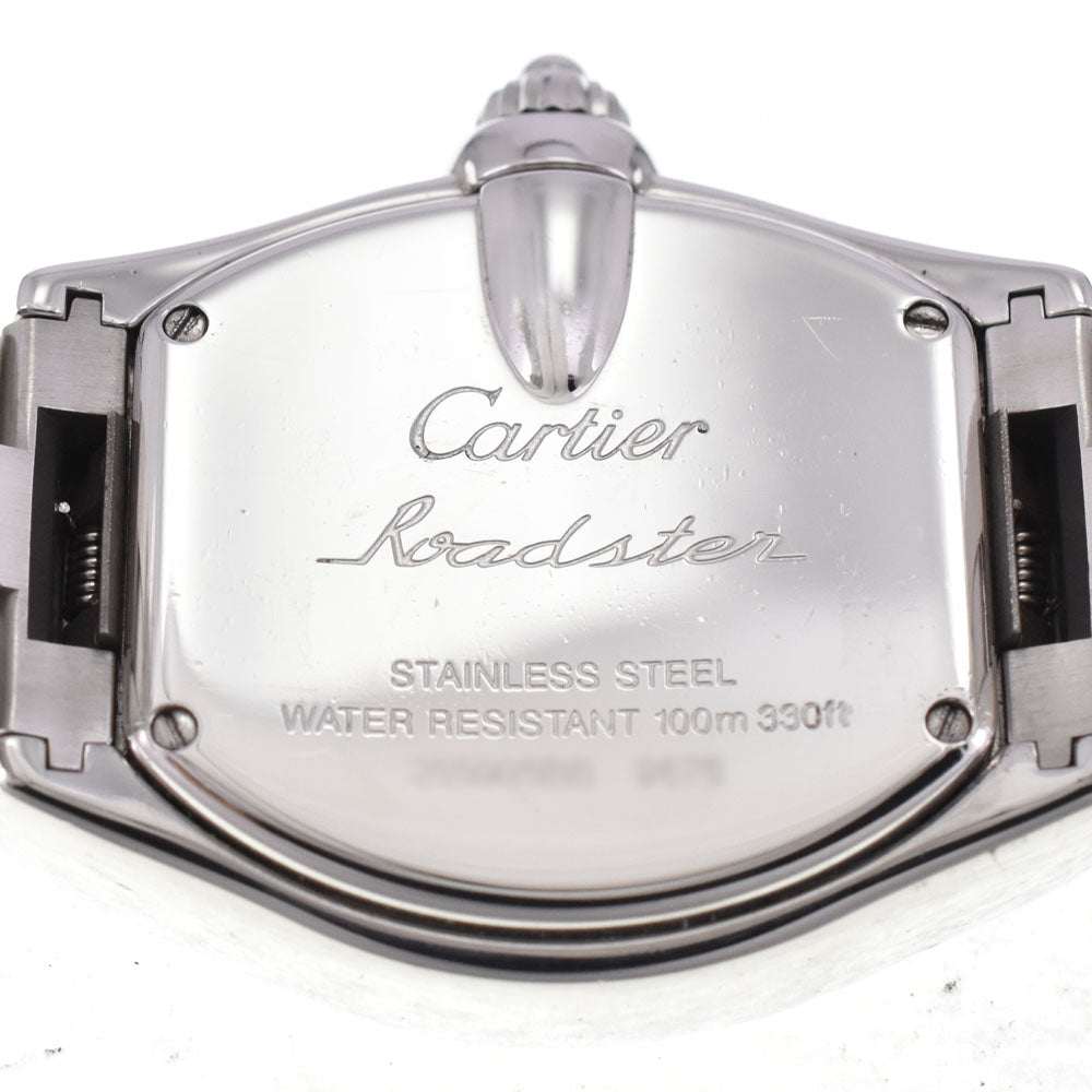 CARTIER Roadster W62017V3 Date pink Dial Quartz Ladies
 Watch R#143143