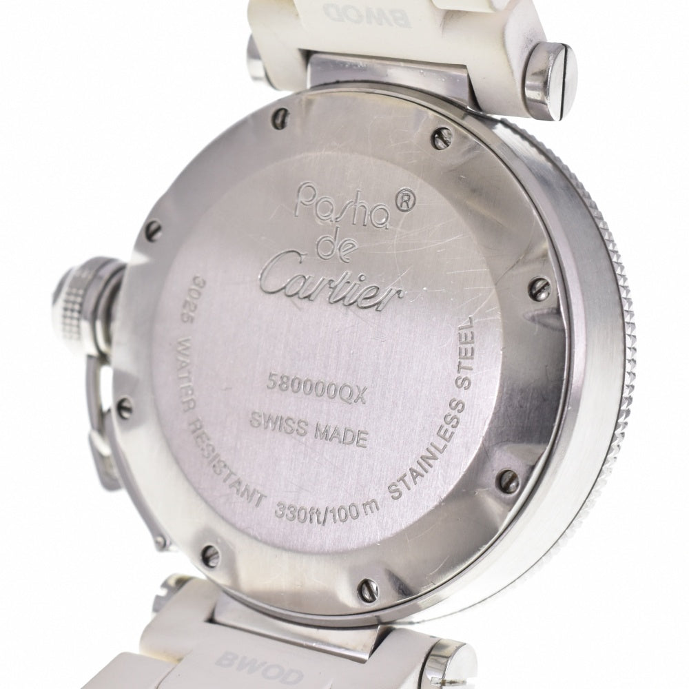 CARTIER Pasha Seatimer Lady SM W3140002 Silver Dial Quartz Ladies
 Watch N#143144