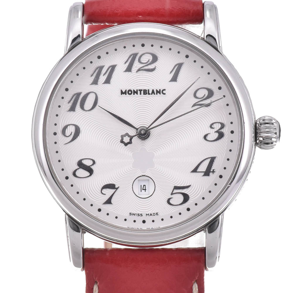 with paper MONTBLANC Meistersteck 7020 Date Silver Dial Quartz Unisex
 Watch M#143145
