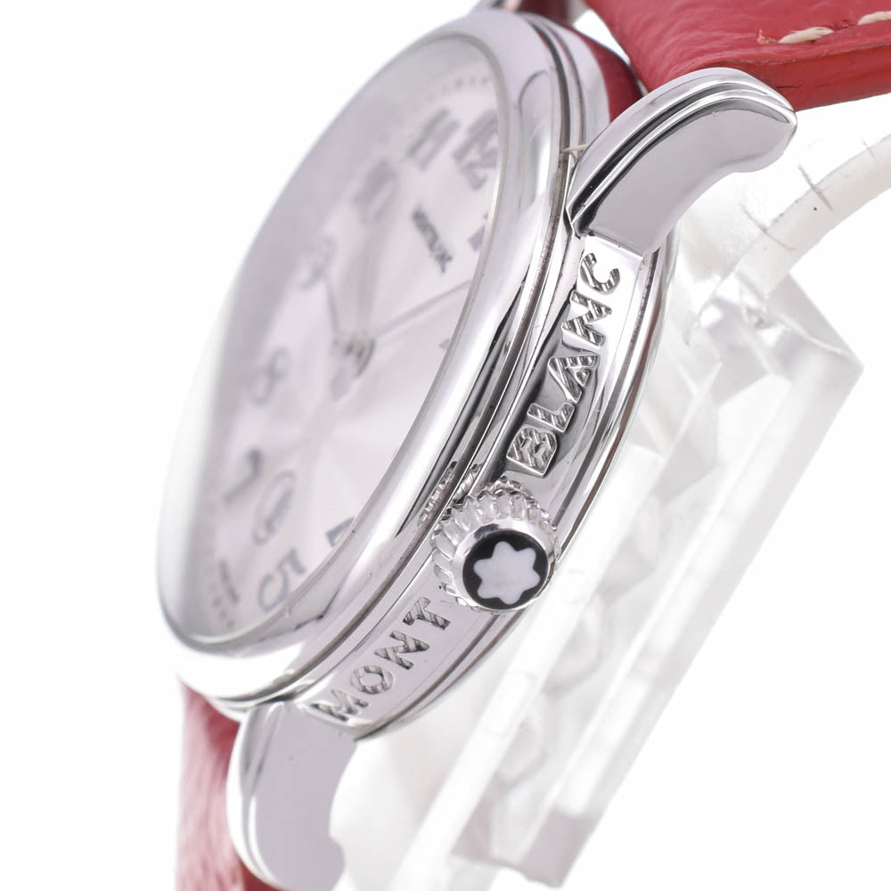 with paper MONTBLANC Meistersteck 7020 Date Silver Dial Quartz Unisex
 Watch M#143145
