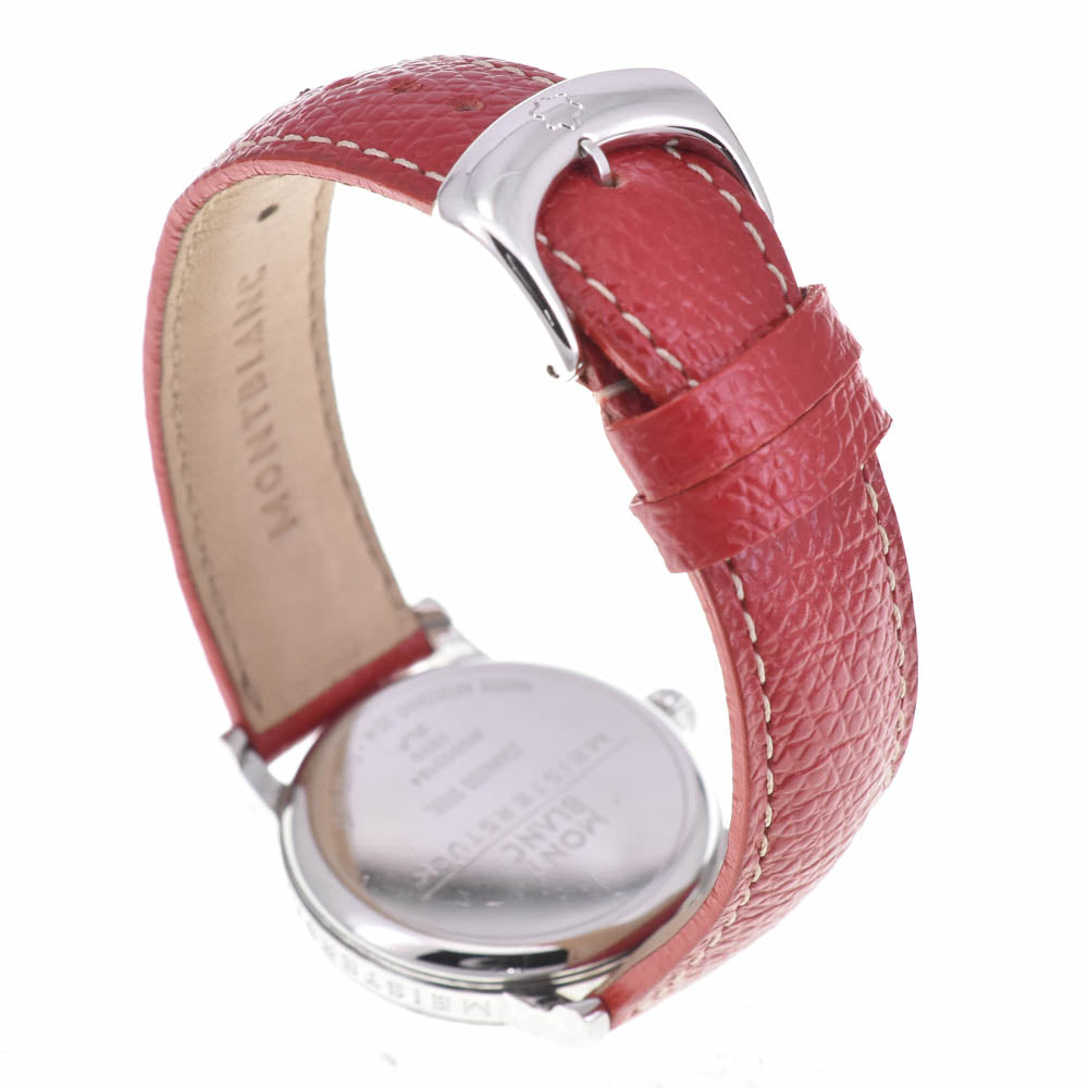with paper MONTBLANC Meistersteck 7020 Date Silver Dial Quartz Unisex
 Watch M#143145