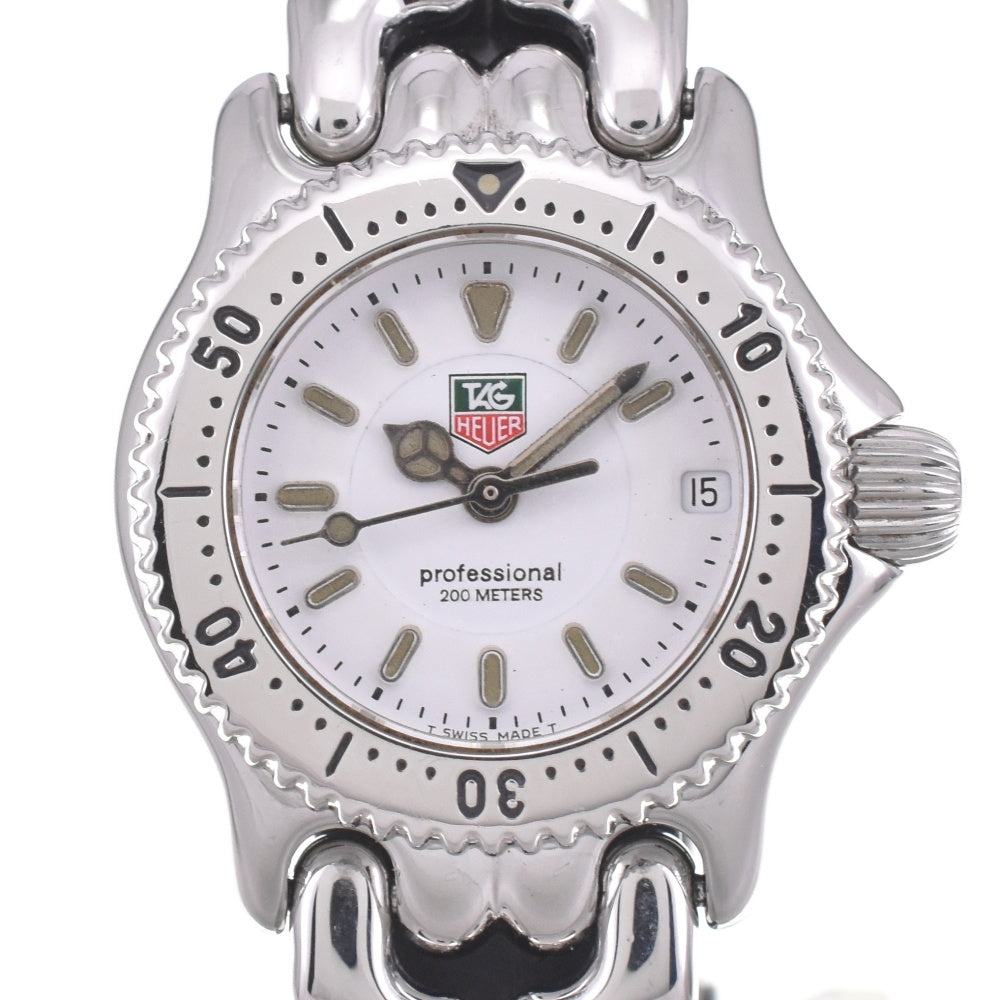 TAG HEUER S / el Professional 200M WG-1410-0 white Dial Quartz Ladies
 Watch M#143149