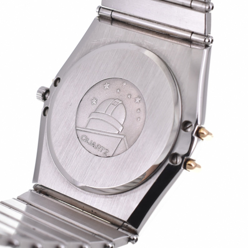 OMEGA Constellation day-date YG Flat Bezel gold Dial Quartz Men's
 Watch N#143150