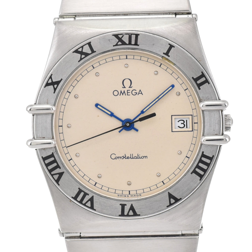 OMEGA Constellation date 1510.30 vintage Silver Dial Quartz Men's
 Watch O#143153
