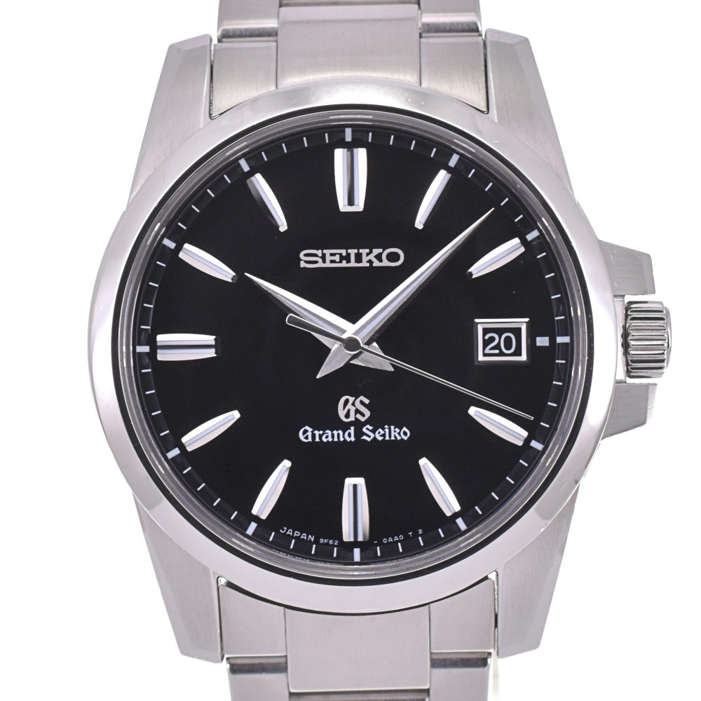 SEIKO Grand Seiko Date SBGX055/9F62-0AA1 black Dial Quartz Men's
 Watch N#143157