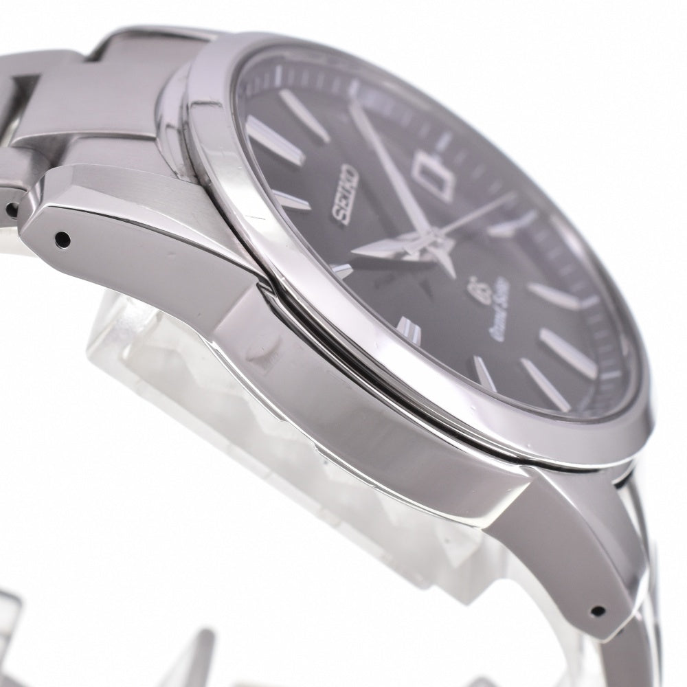 SEIKO Grand Seiko Date SBGX055/9F62-0AA1 black Dial Quartz Men's
 Watch N#143157