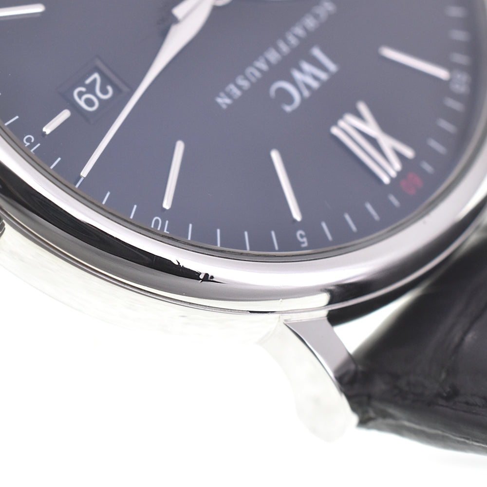 IWC SCHAFFHAUSEN Portofino IW356502 Date black Dial Automatic Men's
 Watch M#143159